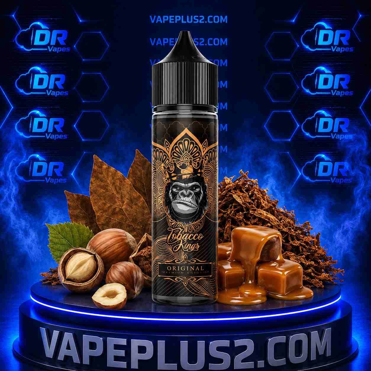 جویس تنباکو کارامل فندق دکتر ویپز 60 میل | DR.VAPES TOBACCO KINGS ORIGINAL