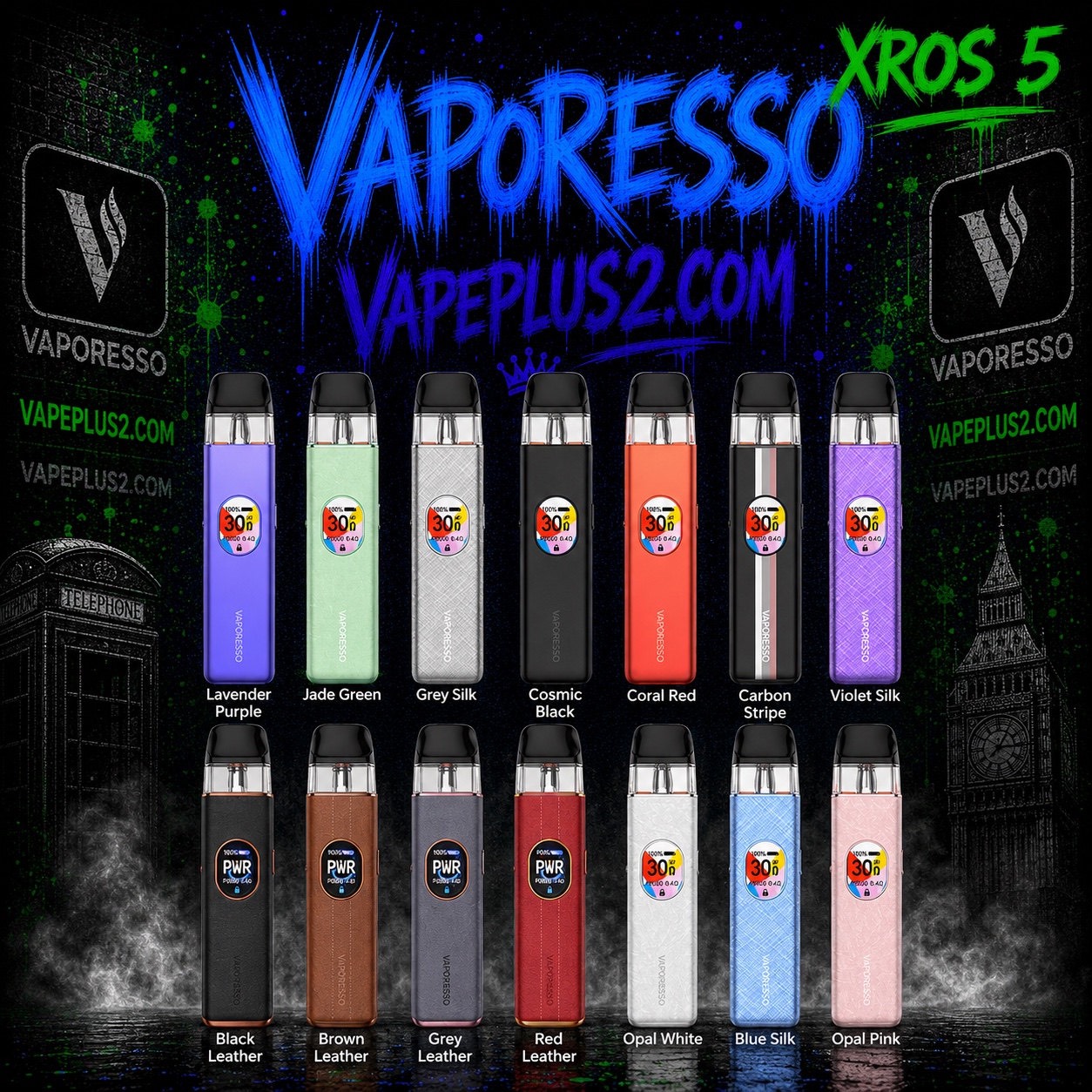 پاد ایکسراس ۵ کمپانی ویپرسو | Vaporesso XROS 5 Pod System Kit
