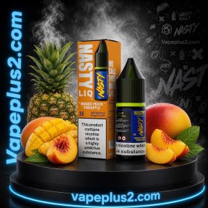 سالت نستی انبه هلو آناناس | Nasty Peach Mango Pineapple Salt Nic