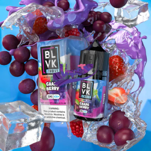 سالت انگور بری یخ بی ال وی کی | BLVK Grape Berry Ice Salt Nic