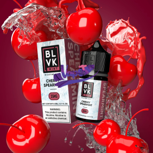 سالت گیلاس آدامس نعنا بی ال وی کی | BLVK Cherry Spearmint Salt Nic