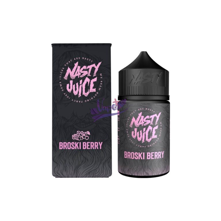 جویس آلبالو بلوبری تمشک قرمز نستی | Nasty Juice Broski Berry