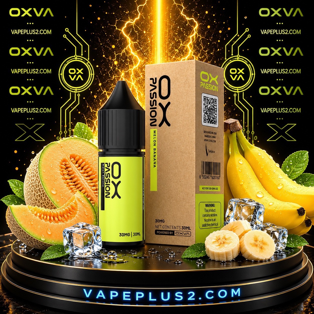 سالت اکسوا ملون موز | OXVA MELON BANANA