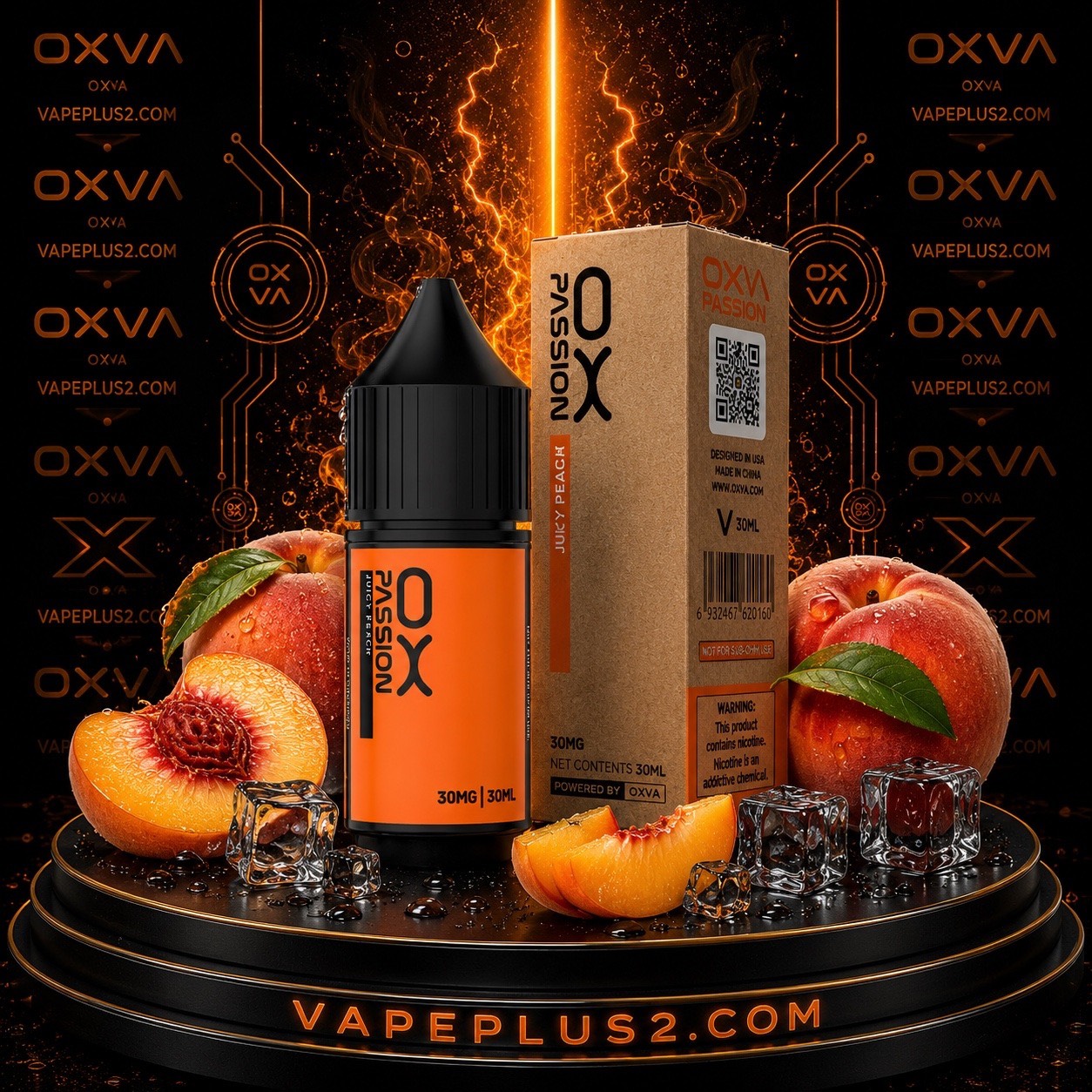 سالت اکسوا هلو | OXVA JUICY PEACH