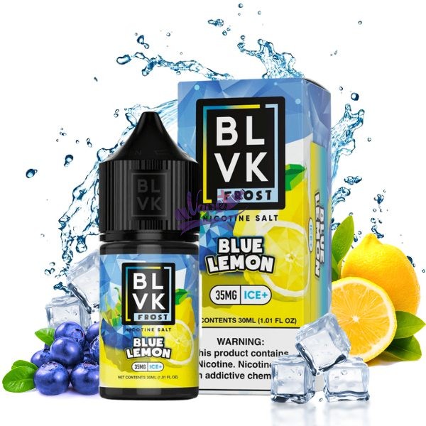 سالت نیکوتین بلوبری لیمو یخ بی ال وی کی | BLVK Blue Lemon Ice Salt 30ml