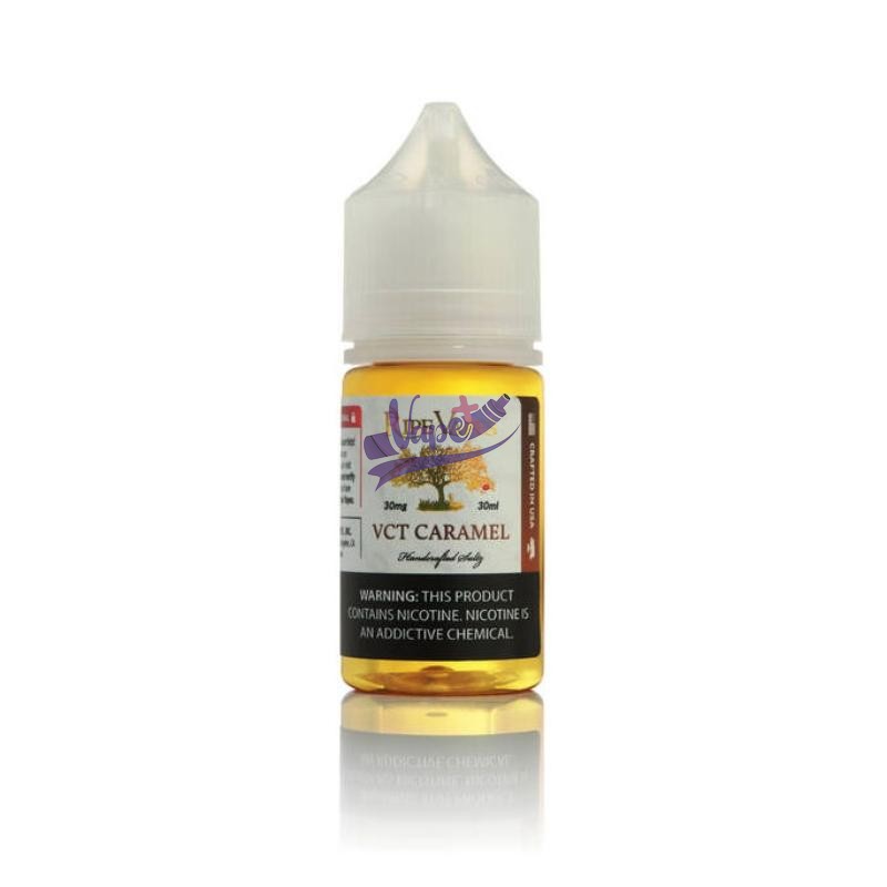 سالت نیکوتین تنباکو کاستارد کارامل RIPE VAPES VCT Caramel