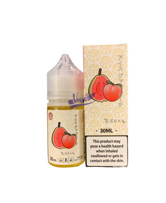 سالت نیکوتین هلو گواوا یخ توکیو | Tokyo Iced Guava Peach Salt
