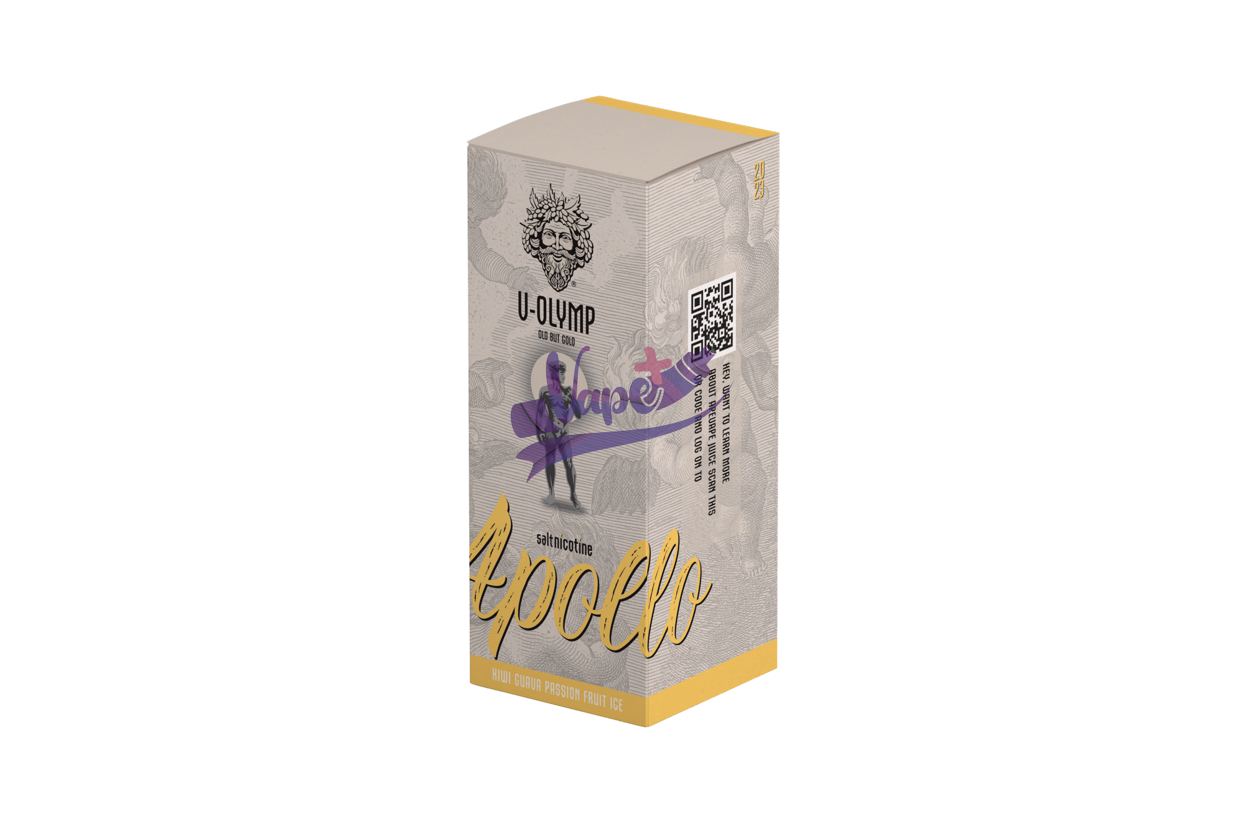 سالت کیوی گواوا پشن فروت یخ | V-OLYMP Kiwi Guava Passion Fruit Ice