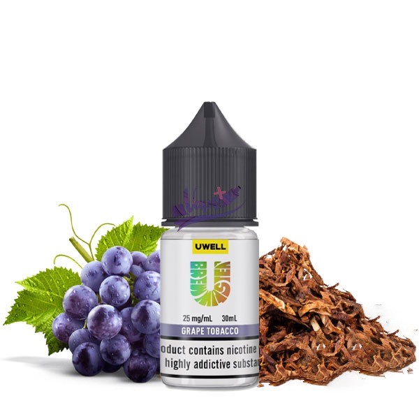 نیکوتین سالت انگور تنباکو یوول | Uwell Grape Tobacco Salt (30ml)