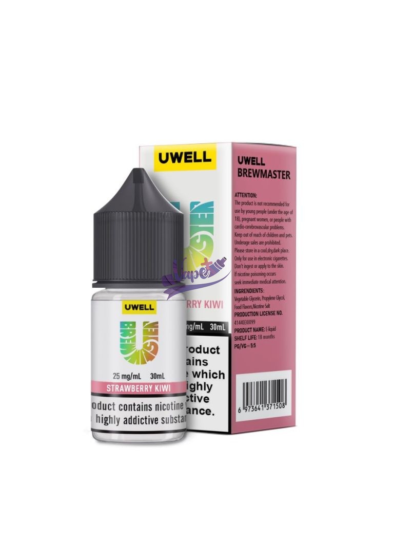نیکوتین سالت توتفرنگی کیوی کمپانی یوول | Uwell Salt Strawberry Kiwi 30ml