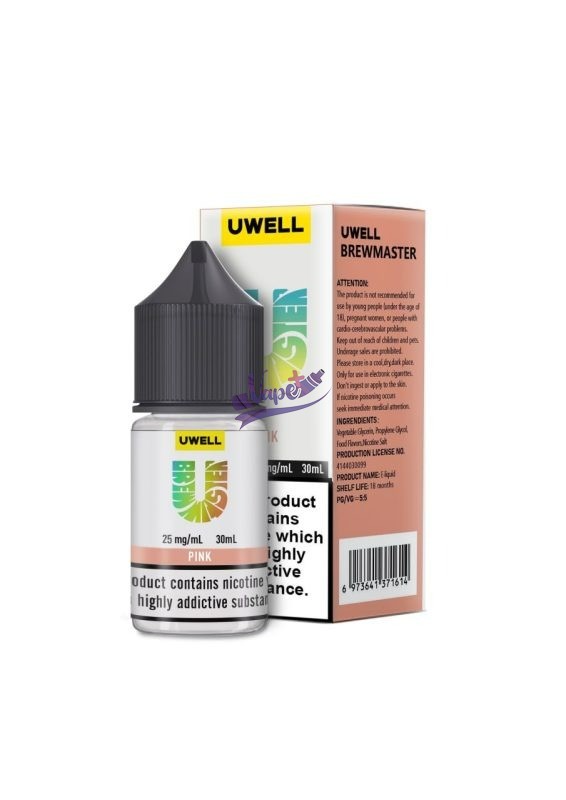 نیکوتین سالت صورتی یوول | Uwell Pink Salt (30ml)