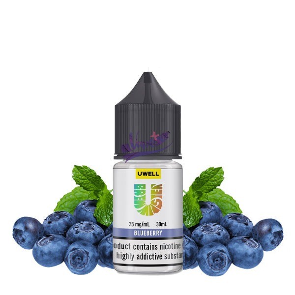نیکوتین سالت یوول طعم بلوبری رزبری | Uwell Blueberry Raspberry Salt (30ml)