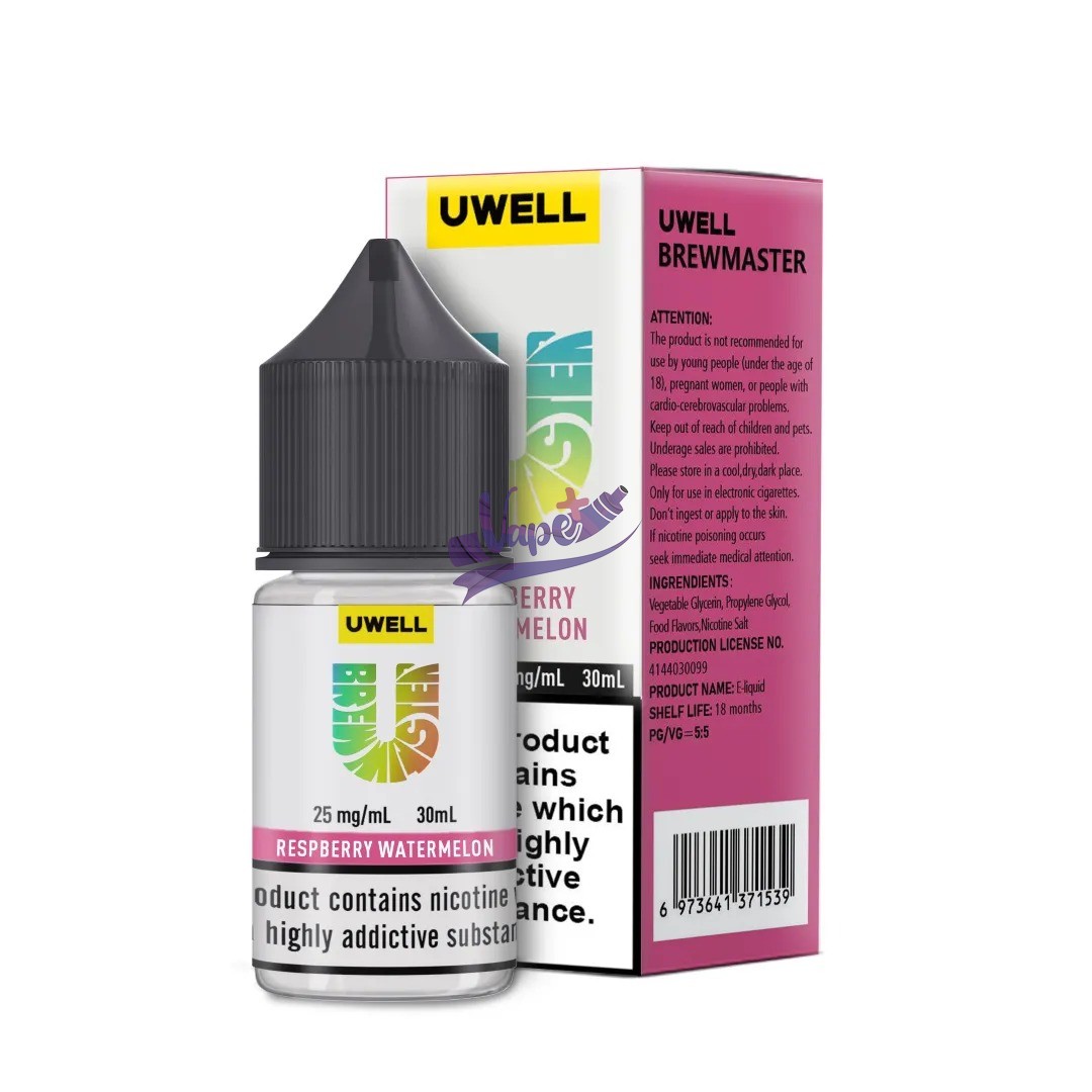 نیکوتین سالت یوول طعم تمشک و هندوانه | Uwell Raspberry Watermelon Salt