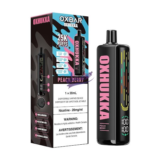 ویپ 25 هزار پاف اوکسبار | disposable vape oxbar vape 25k puff - تصویر 3