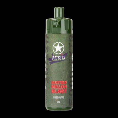 ویپ یکبار مصرف هندوانه برند اکسترا (۱۲۰۰۰ پاف، باتری قابل شارژ) | Xtra 12000 Puffs Pyro Watermelon Blast Disposable Vape