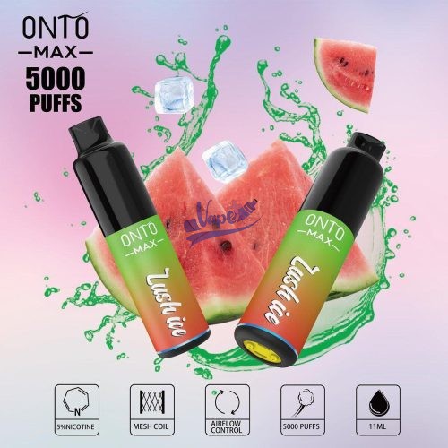 پاد یکبار مصرف انتو مکس هندوانه یخ | Onto Max – Lush Ice Disposable Vape