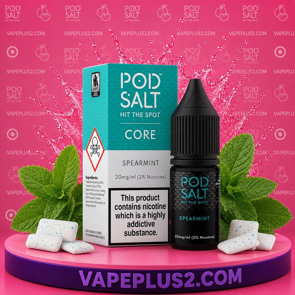 سالت پاد سالت آدامس نعنا | pod salt spearmint