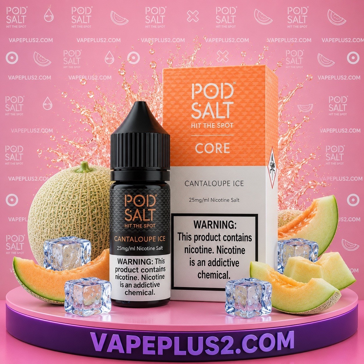 سالت پاد سالت طالبی یخ | Pod salt cantaloupe ice