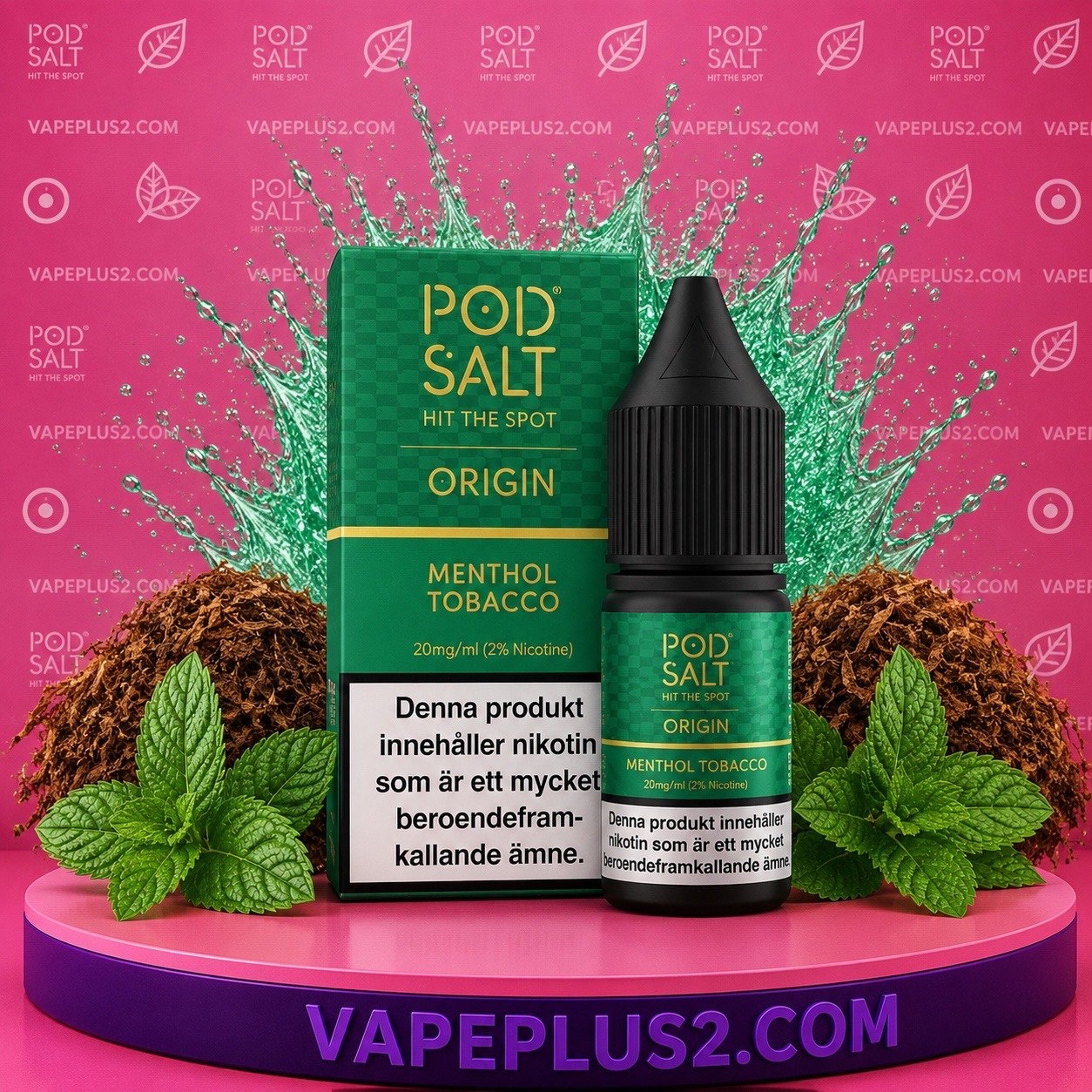سالت پاد سالت تنباکو نعنا | Pod Salt Menthol Tobacco