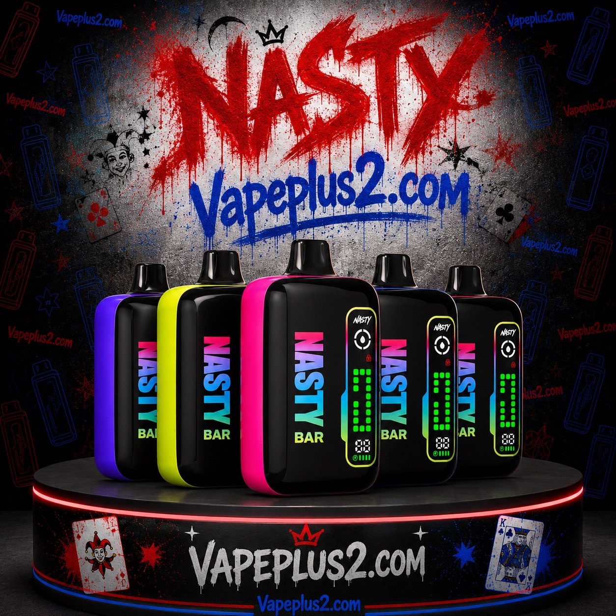 پاد یکبار مصرف 16 هزار پاف نستی | NASTY 16000 PUFF DISPOSABLE
