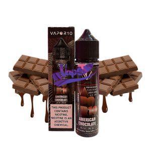 جویس ویپرتن شکلات آمریکایی 60 میل | Vapor10 American Chocolate E-Liquid نیکوتین 3