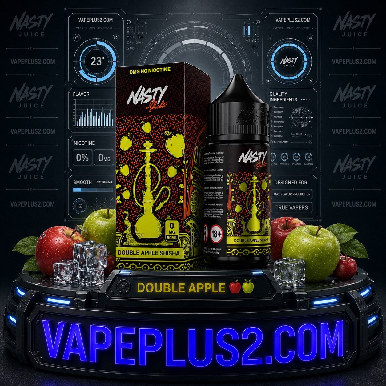 جویس دوسیب نستی | Nasty Double Apple