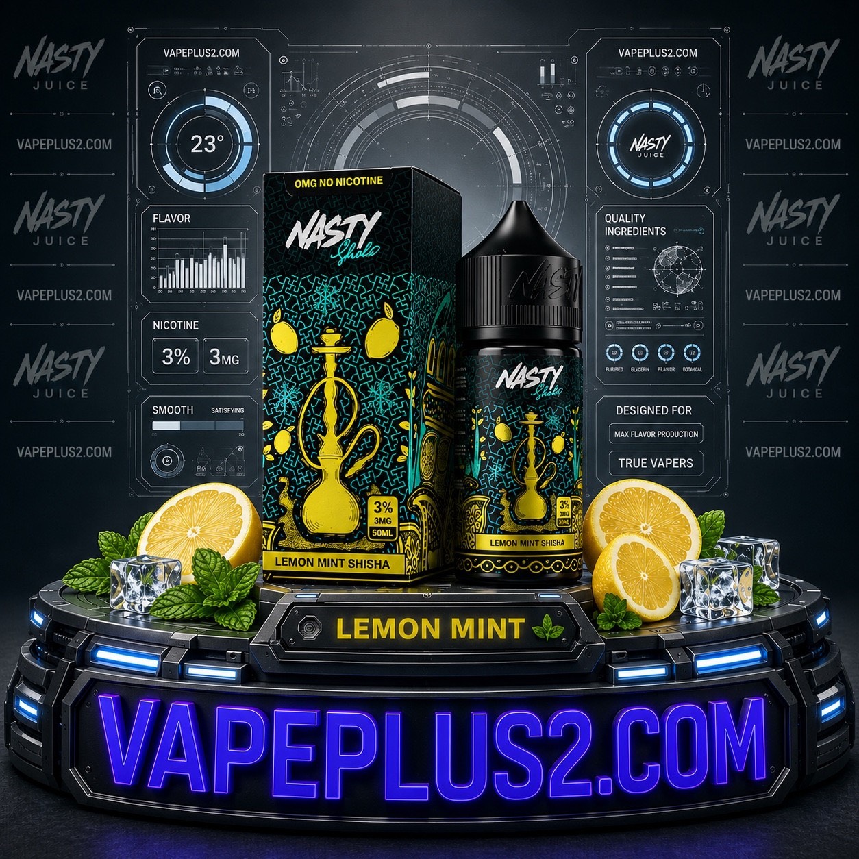 جویس لیمو نعنا نستی | Nasty Lemon Mint