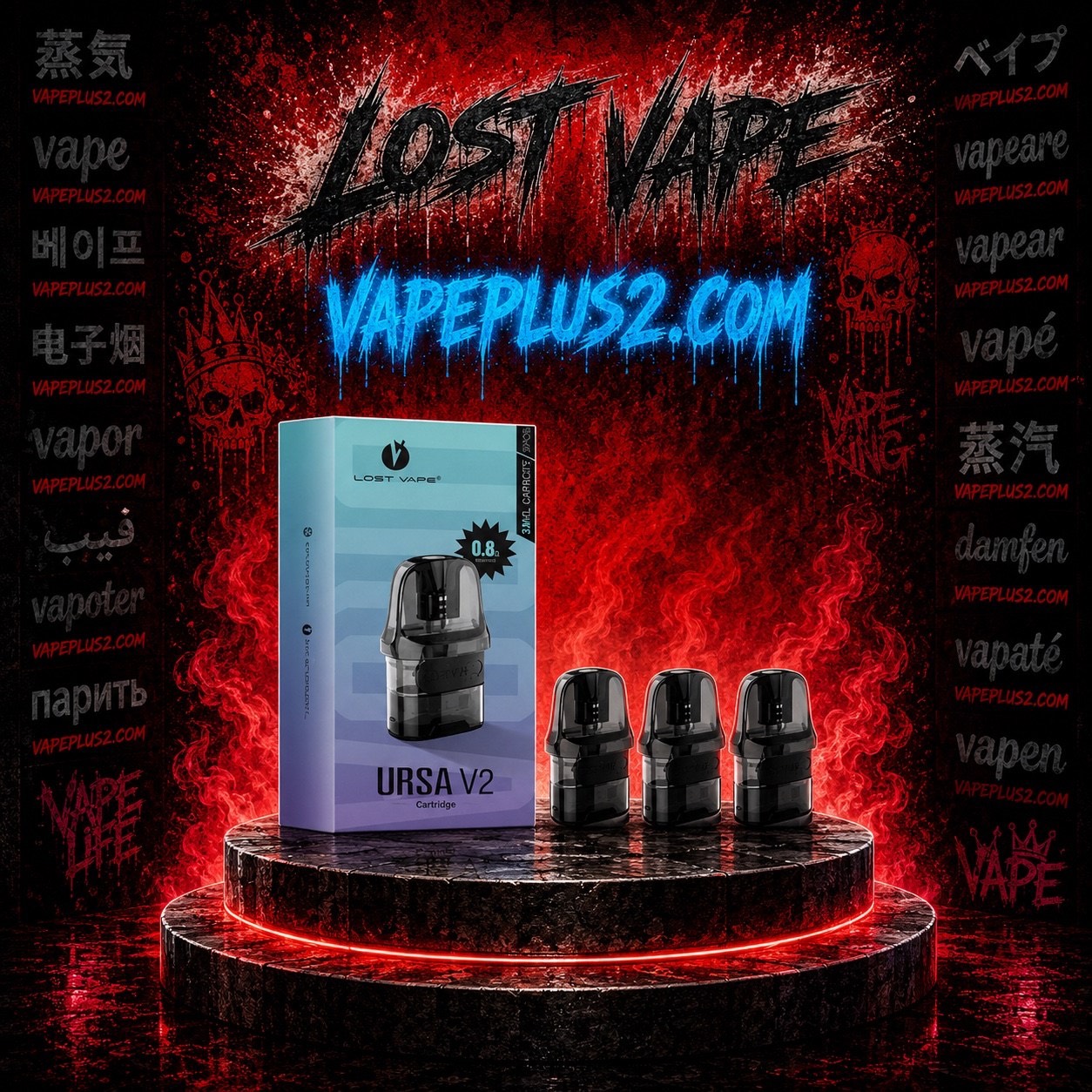 کارتریج اورسا نانو لاست ویپ | LOST VAPE URSA NANO CARTRIDGE