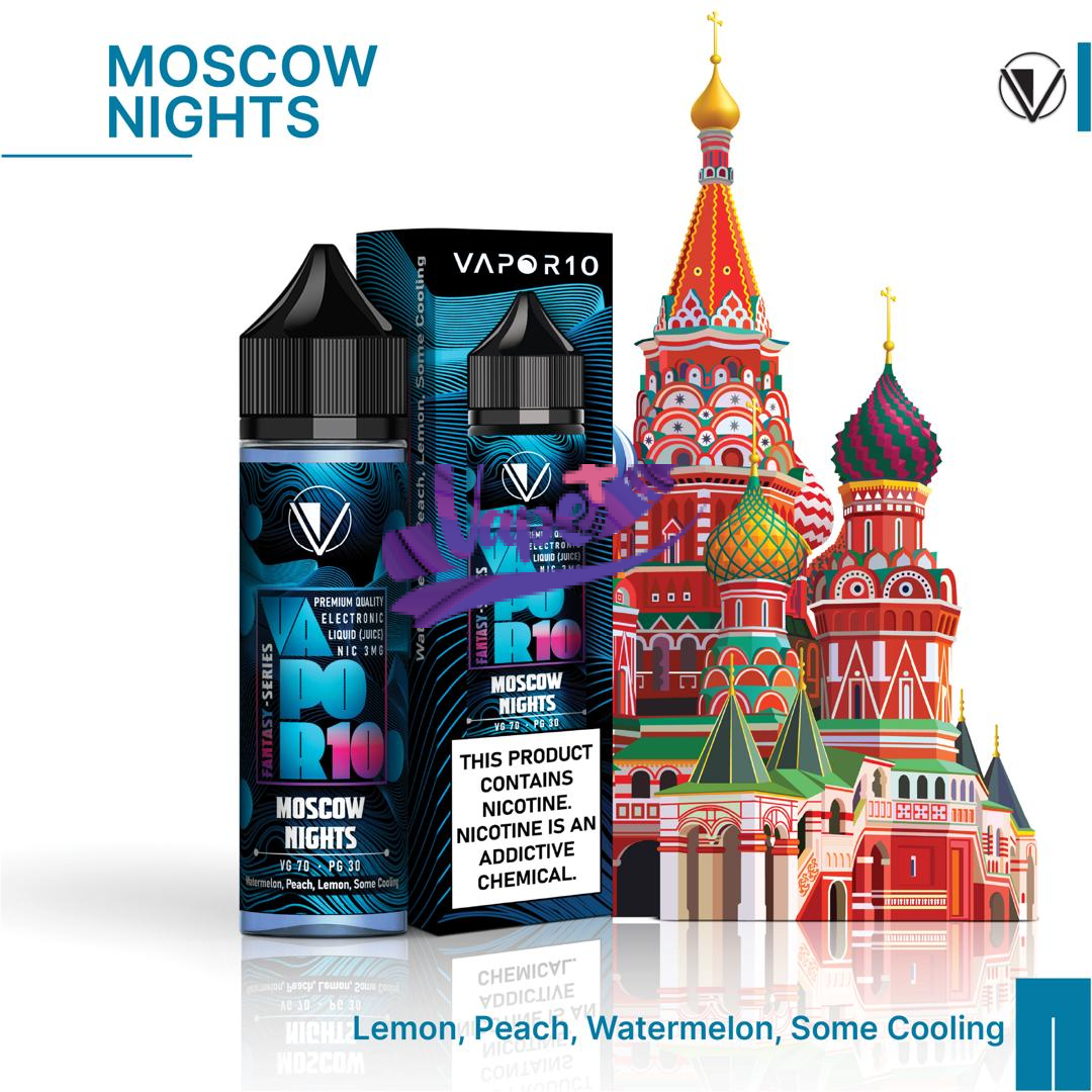 جویس ویپرتن شبهای مسکو 60 میل | Vapor10 Moscow Night E-Liquid نیکوتین 3