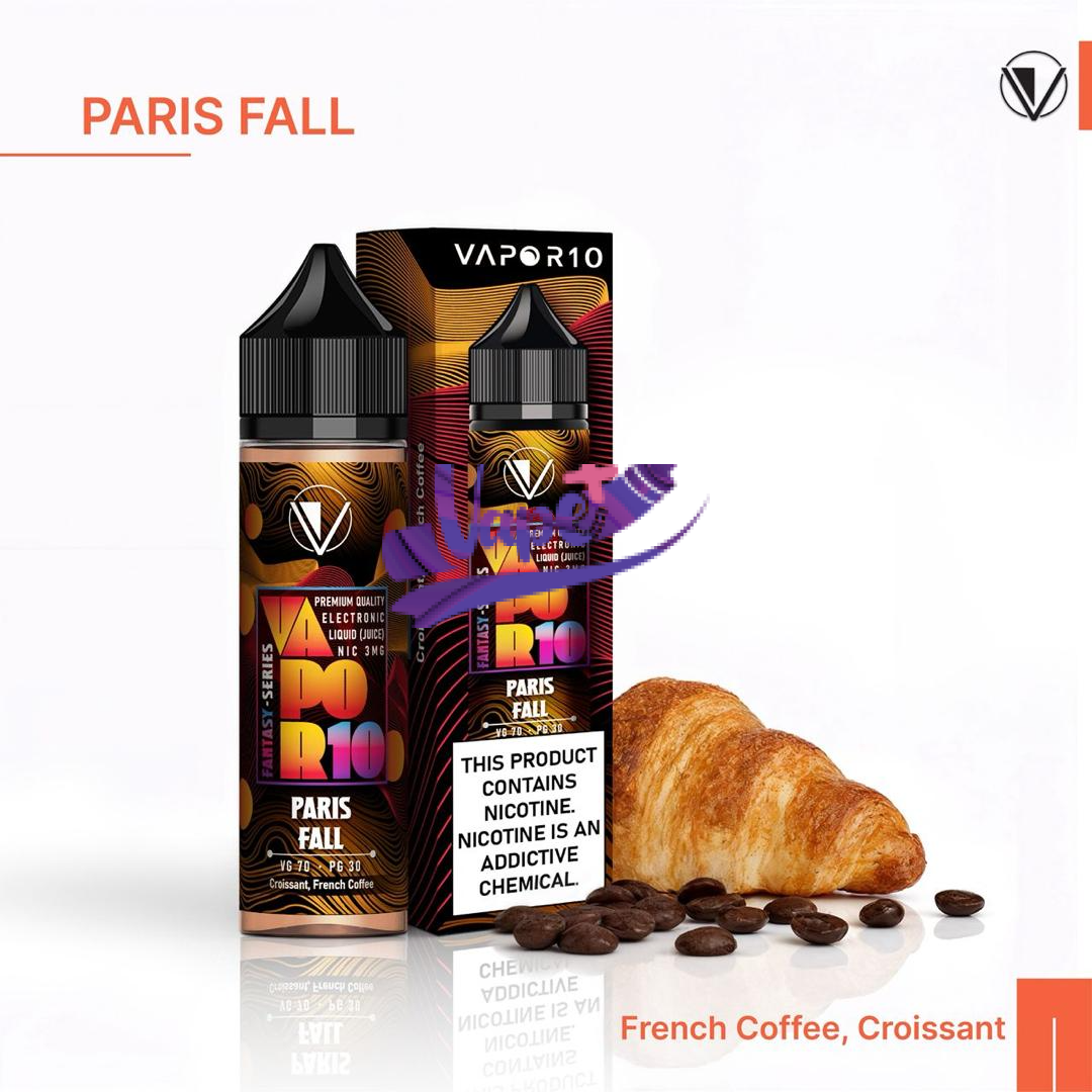 جویس ویپرتن شبهای پاریس 60 میل | Vapor10 Paris Fall E-Liquid