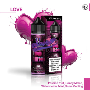 جویس ویپرتن لاو 60 میل | Vapor10 Love E-Liquid نیکوتین 3