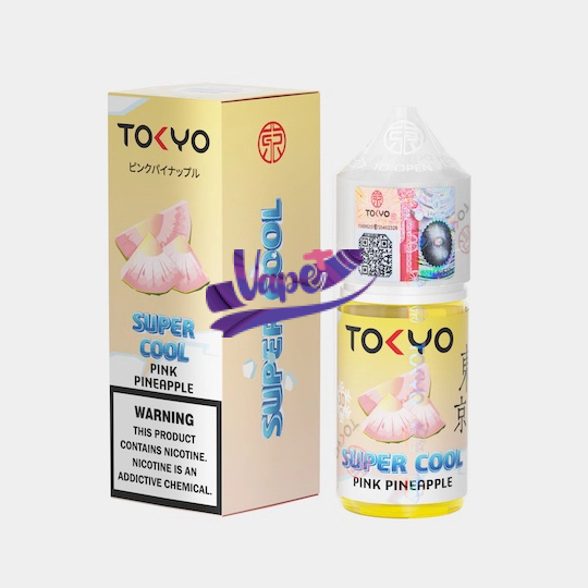سالت توکیو سوپرکول پینک آناناس | Tokyo Pink Pineapple Ice Salt Nic نیکوتین 35