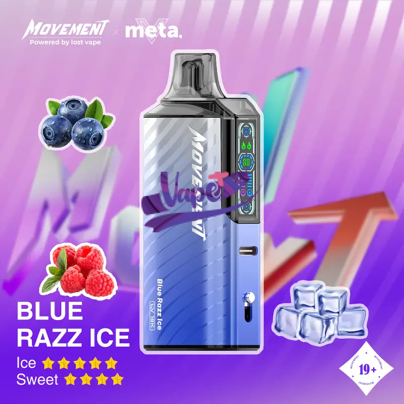 پاد یکبار مصرف لاست ویپ موومنت ۱۸۰۰۰ پاف | Lost Vape Movement 18K Puffs