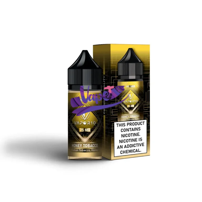 سالت ویپرتن تنباکو عسل | Vapor10 Honey Tobacco Salt Nic نیکوتین 25
