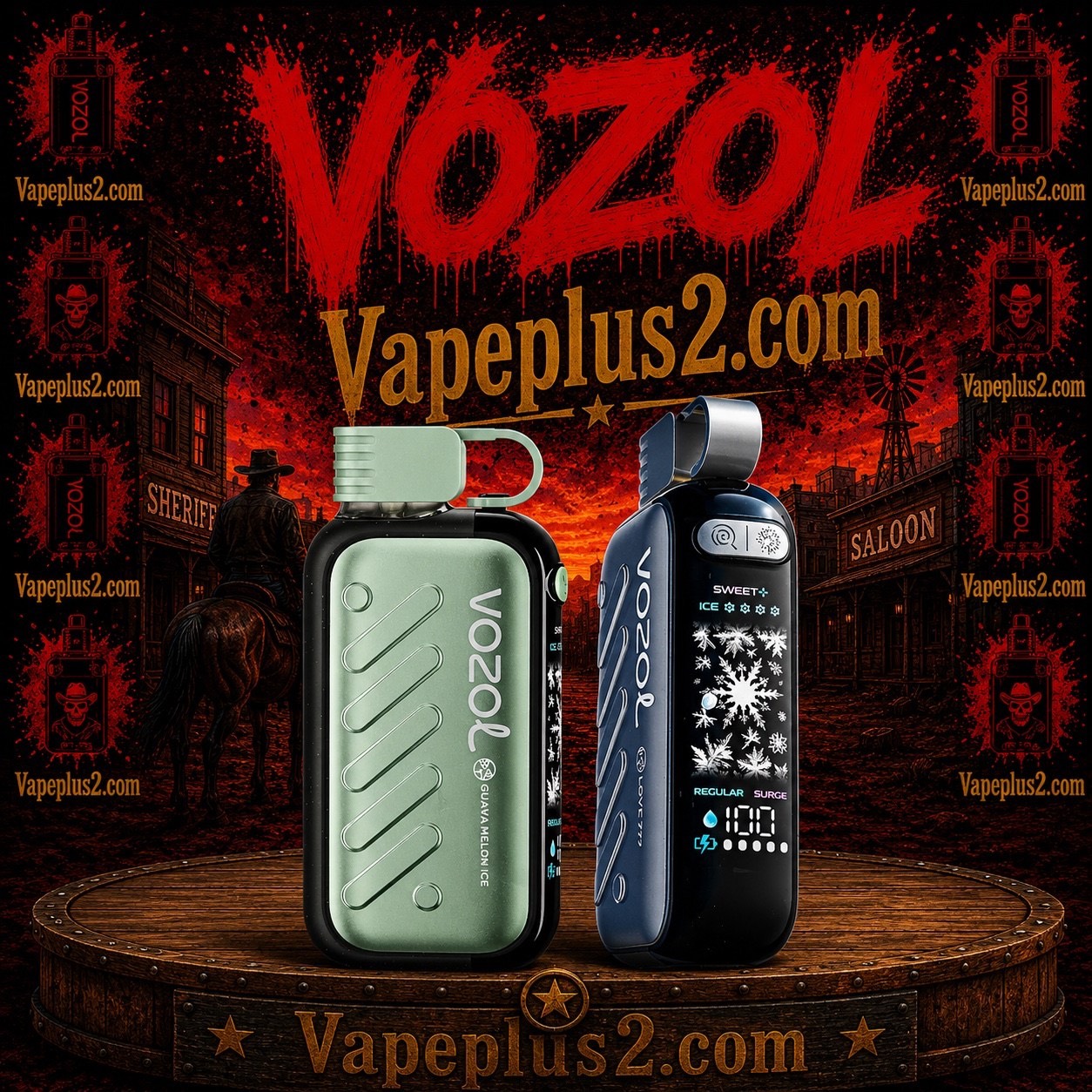 وزول 50 هزار پاف گیر پاور | VOZOL 50K GEAR POWER
