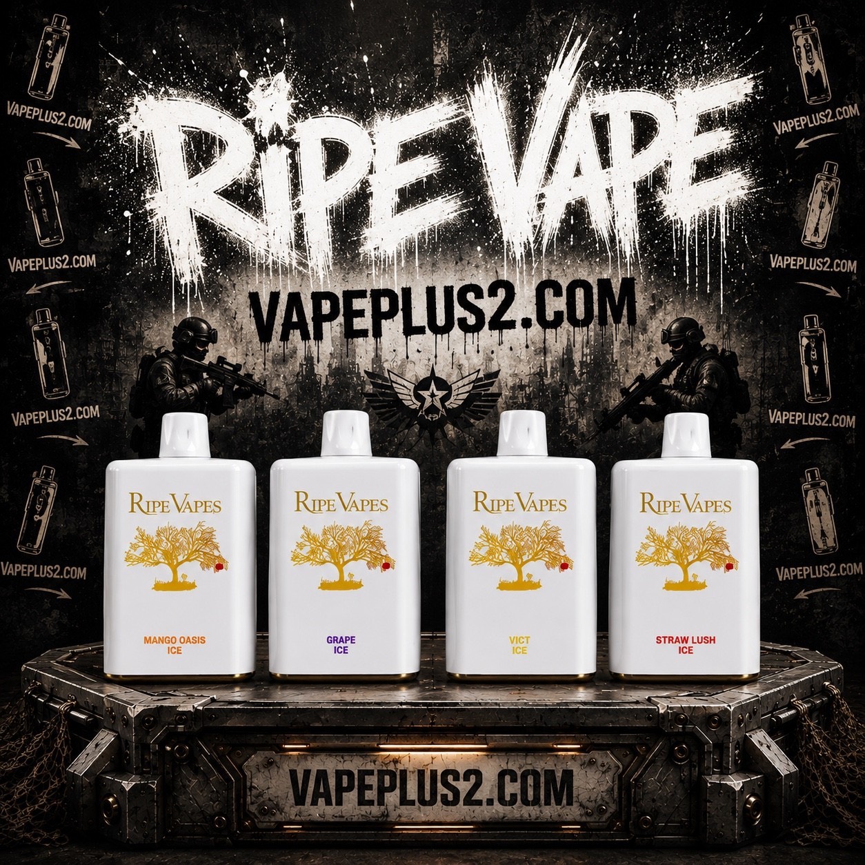 پاد ۴۰۰۰۰ پاف آیوری رایپ ویپز | Ripe Vapes IVORY 40000