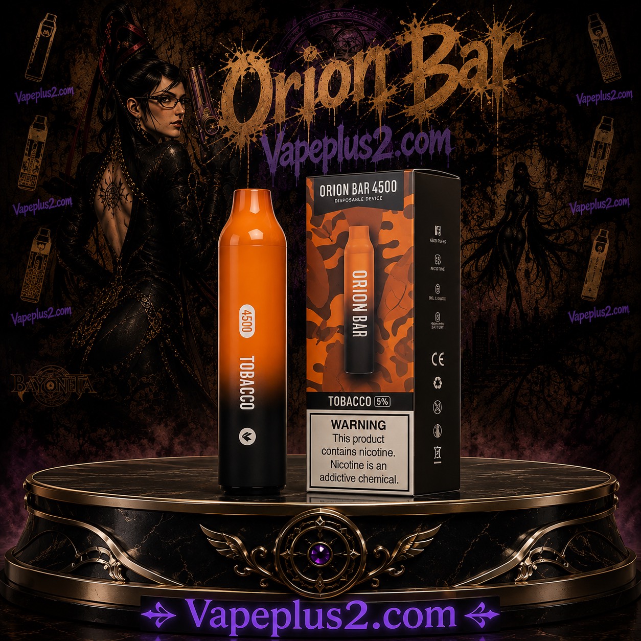 پاد 4500 پاف لاست ویپ اوریون بار | ORION BAR 4500 PUFF