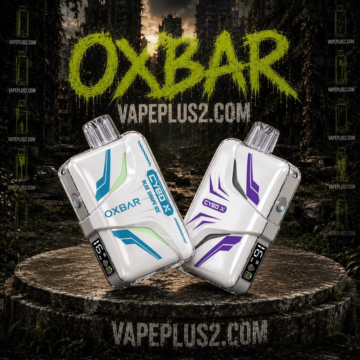 پاد 20 هزار پاف اوکسبار سایبو ایکس | oxbar cybo x 20000 puffs