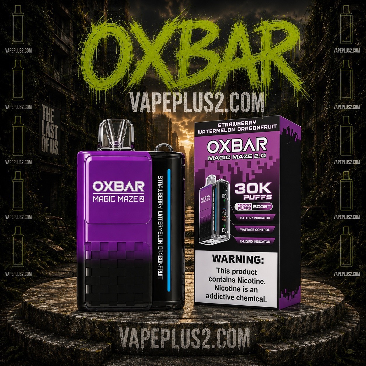 پاد یکبار مصرف ۳۰ هزار پاف اوکسبار | OXBAR Magic Maze 2 30k puff
