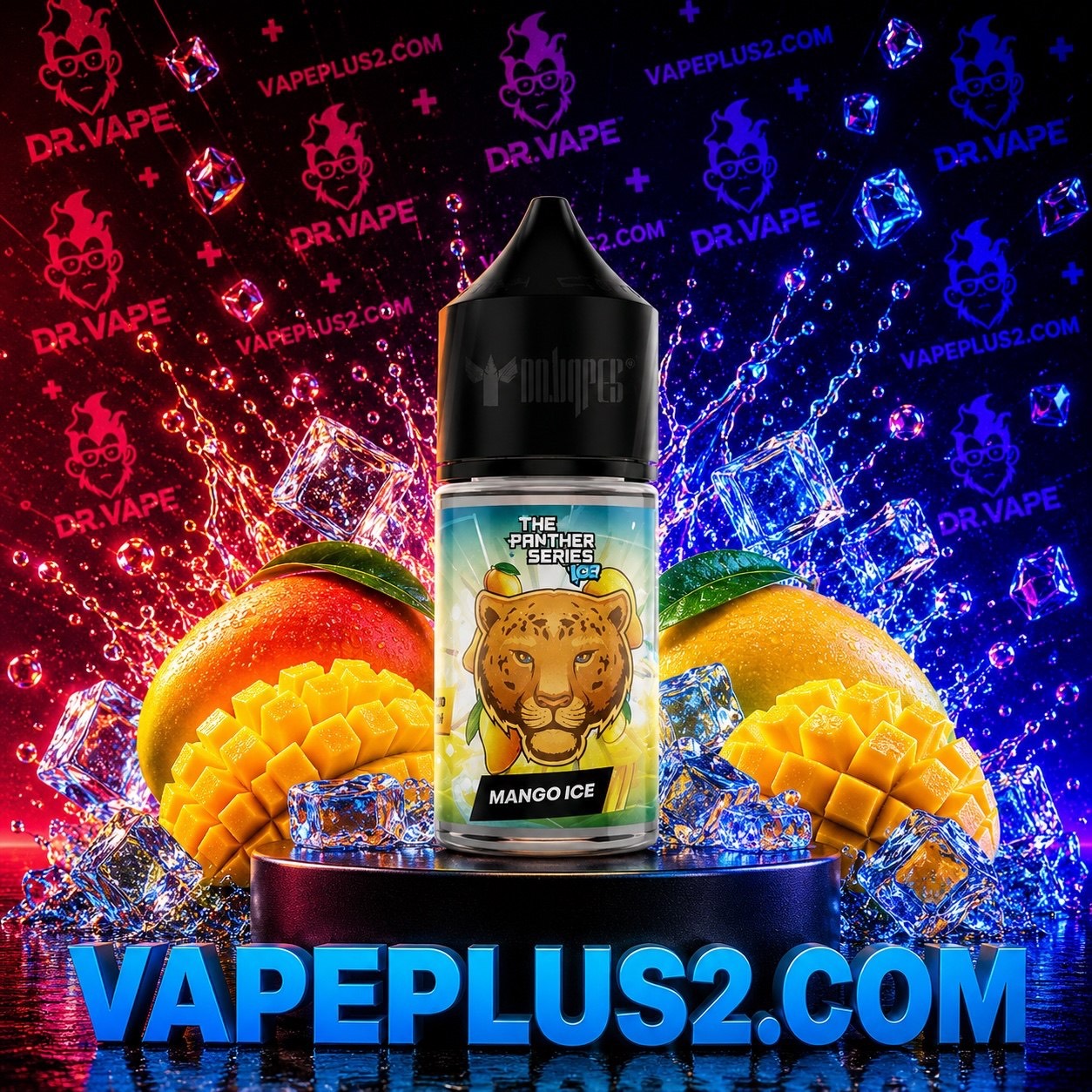 سالت نیکوتین انبه یخ دکتر ویپ | Dr Vapes Panther Series Mango Ice