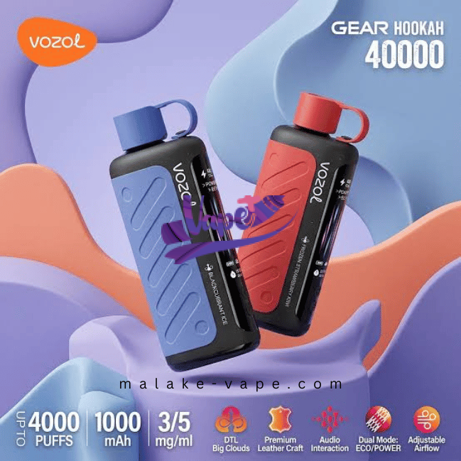 ویپ یکبار مصرف وزول 40 هزار | VOZOL 40K GEAR HOOKAH